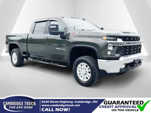 Green 2022 Chevrolet Silverado 2500HD LT for sale in Cambridge, OH