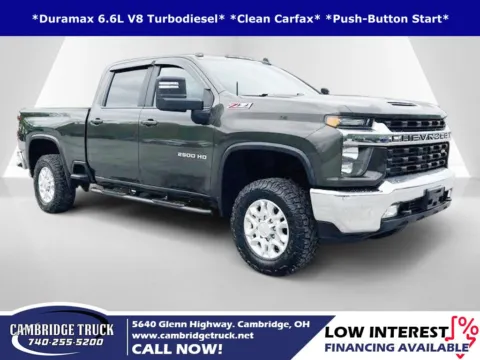 Green 2022 Chevrolet Silverado 2500HD LT for sale in Cambridge, OH