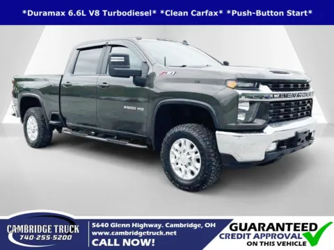 Green 2022 Chevrolet Silverado 2500HD LT for sale in Cambridge, OH
