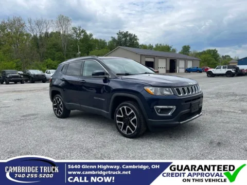 Blue 2018 Jeep Compass Limited for sale in Cambridge, OH