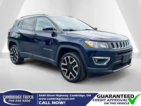 Blue 2018 Jeep Compass Limited for sale in Cambridge, OH