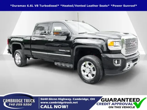 Black 2018 GMC Sierra 3500HD Denali for sale in Cambridge, OH