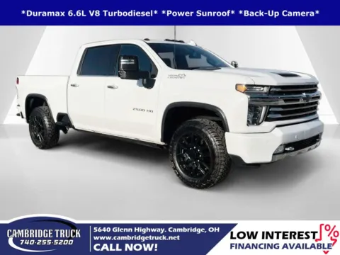 White 2020 Chevrolet Silverado 2500HD High Country for sale in Cambridge, OH
