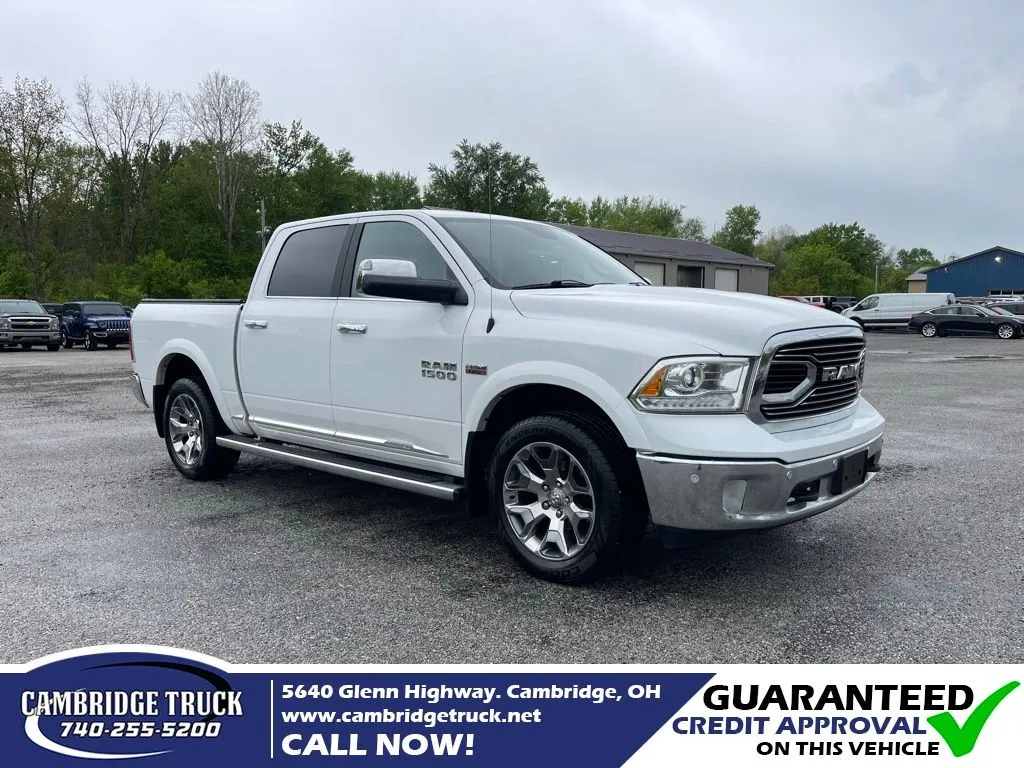 White 2018 Ram 1500 Limited for sale in Cambridge, OH