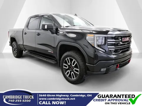 Black 2022 GMC Sierra 1500 AT4 for sale in Cambridge, OH