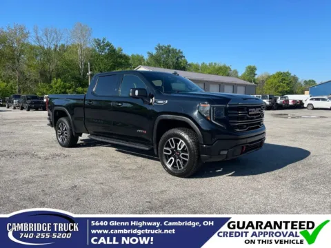 Black 2022 GMC Sierra 1500 AT4 for sale in Cambridge, OH
