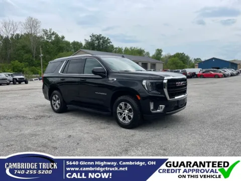 Black 2021 GMC Yukon SLE for sale in Cambridge, OH