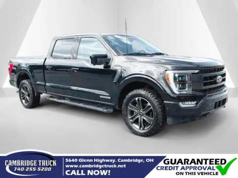 Black 2021 Ford F-150 Lariat for sale in Cambridge, OH