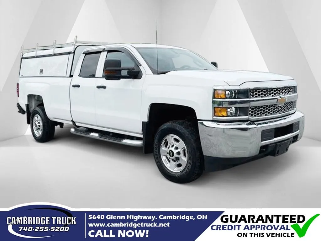 White 2019 Chevrolet Silverado 2500HD Work Truck for sale in Cambridge, OH