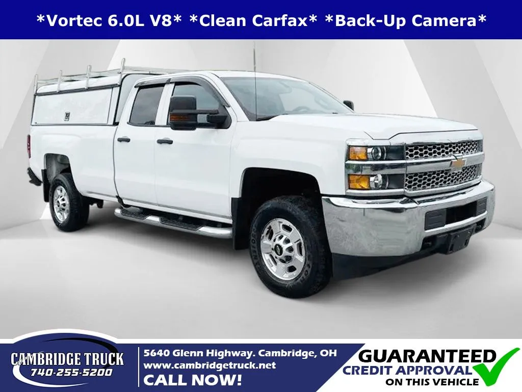 White 2019 Chevrolet Silverado 2500HD Work Truck for sale in Cambridge, OH