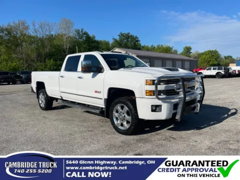 White 2017 Chevrolet Silverado 2500HD LTZ for sale in Cambridge, OH
