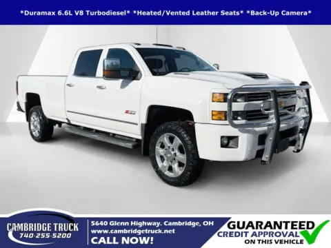 White 2017 Chevrolet Silverado 2500HD LTZ for sale in Cambridge, OH
