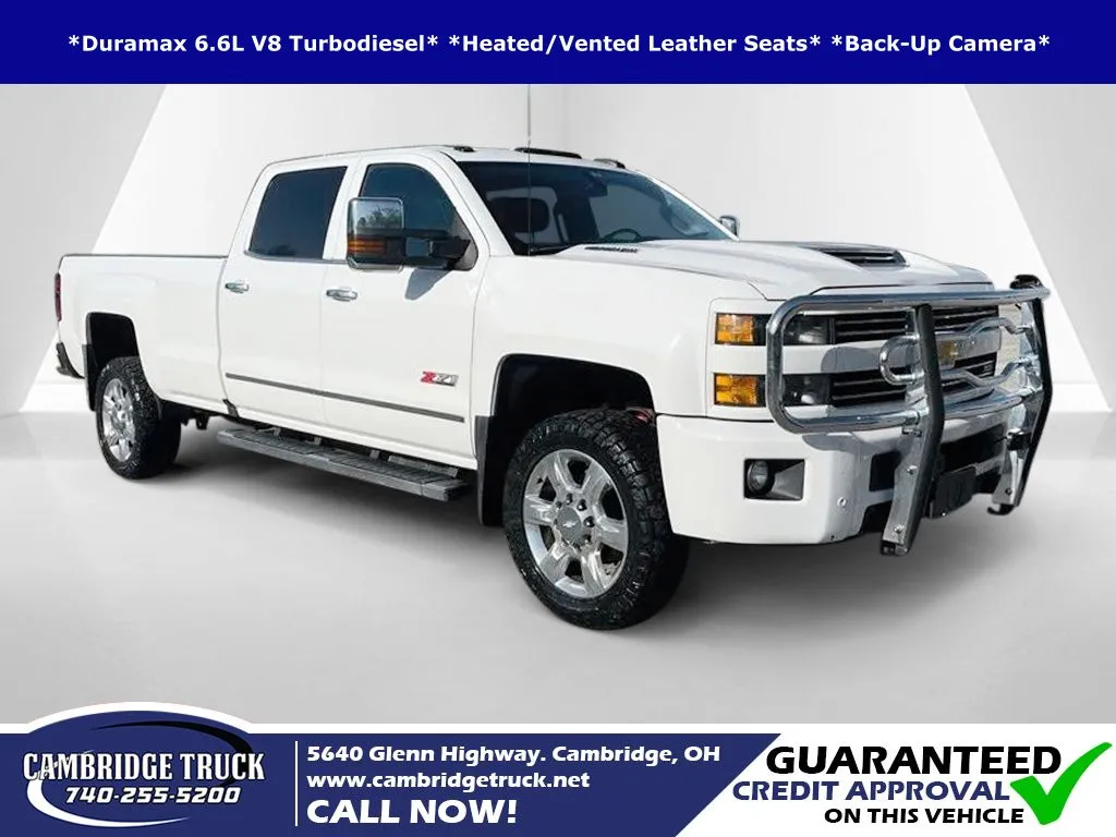White 2017 Chevrolet Silverado 2500HD LTZ for sale in Cambridge, OH