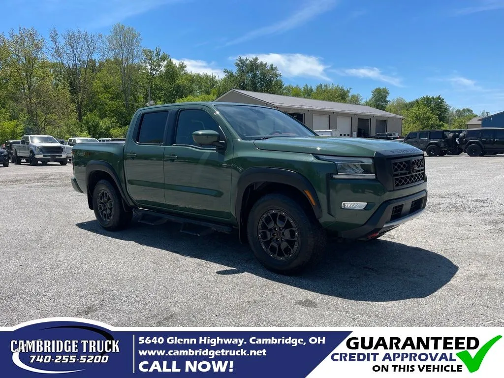 Green 2022 Nissan Frontier PRO-4X for sale in Cambridge, OH