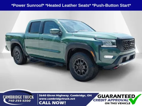 Green 2022 Nissan Frontier PRO-4X for sale in Cambridge, OH