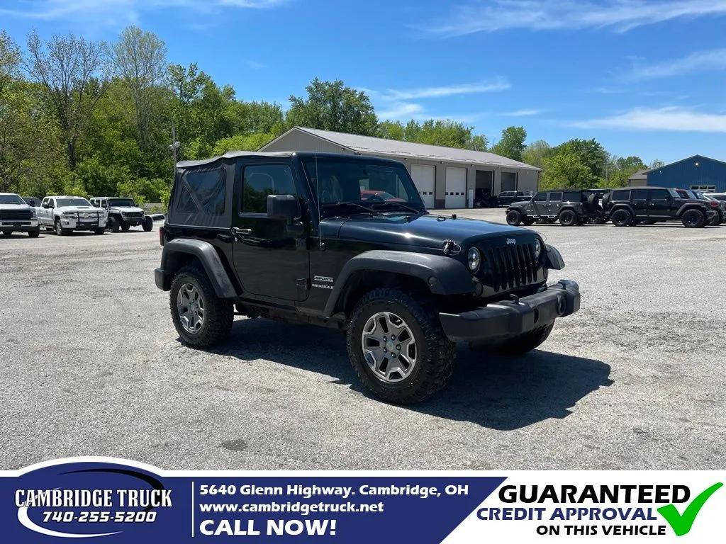 Black 2013 Jeep Wrangler Sport for sale in Cambridge, OH