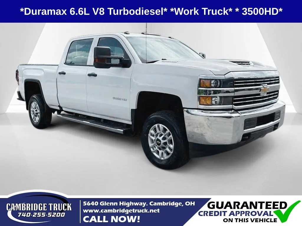 Unknown 2018 Chevrolet Silverado 3500 HD Work Truck for sale in Cambridge, OH