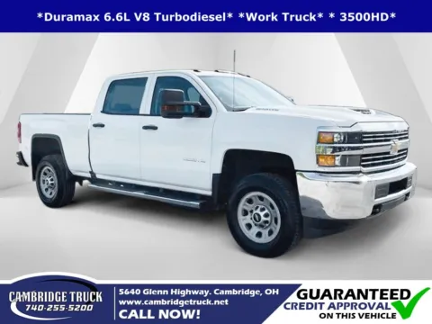 Blue 2018 Chevrolet Silverado 3500HD Work Truck for sale in Cambridge, OH