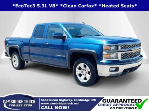 Blue 2015 Chevrolet Silverado 1500 LT for sale in Cambridge, OH