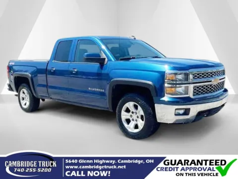 Blue 2015 Chevrolet Silverado 1500 LT for sale in Cambridge, OH