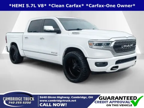 White 2019 Ram 1500 Limited for sale in Cambridge, OH
