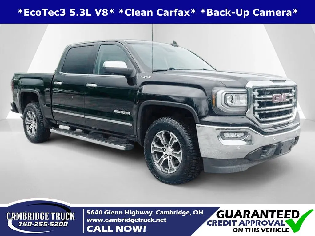 Blue 2017 GMC Sierra 1500 SLT for sale in Cambridge, OH