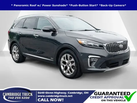 Gray 2019 Kia Sorento SX Limited for sale in Cambridge, OH