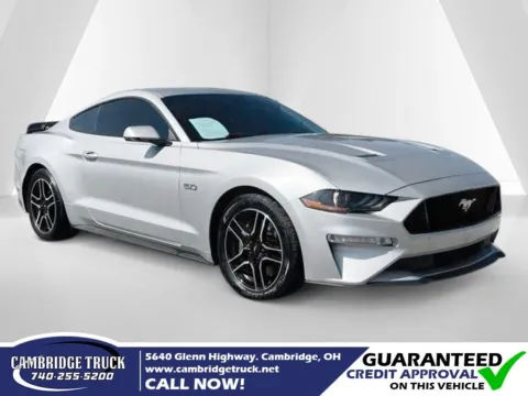 Silver 2018 Ford Mustang GT Premium for sale in Cambridge, OH