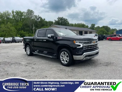 Black 2024 Chevrolet Silverado 1500 LTZ for sale in Cambridge, OH