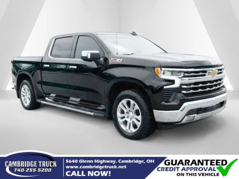 Black 2024 Chevrolet Silverado 1500 LTZ for sale in Cambridge, OH