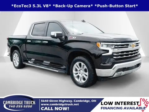 Black 2024 Chevrolet Silverado 1500 LTZ for sale in Cambridge, OH