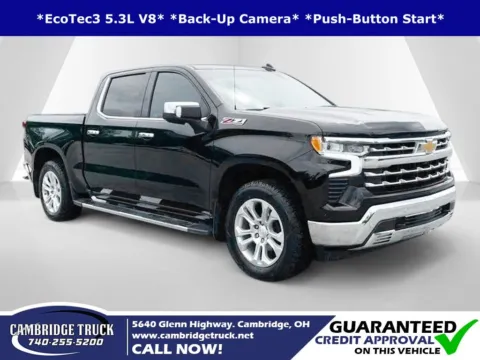 Black 2024 Chevrolet Silverado 1500 LTZ for sale in Cambridge, OH