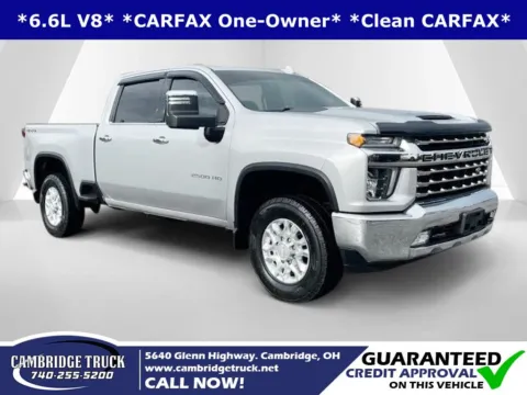 Silver 2020 Chevrolet Silverado 2500HD LTZ for sale in Cambridge, OH