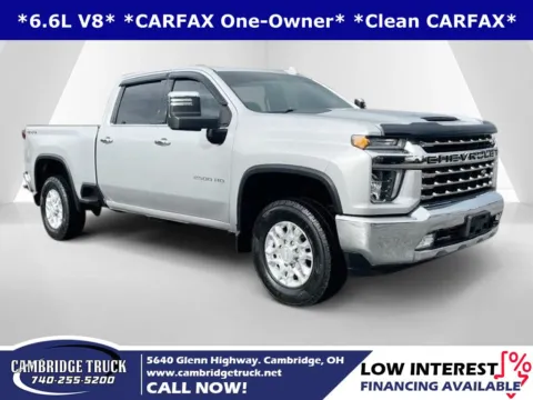 Silver 2020 Chevrolet Silverado 2500HD LTZ for sale in Cambridge, OH