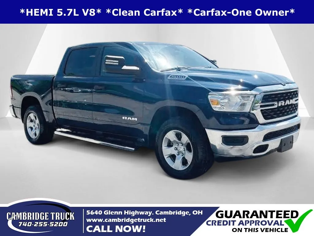 Blue 2023 Ram 1500 Big Horn/Lone Star for sale in Cambridge, OH