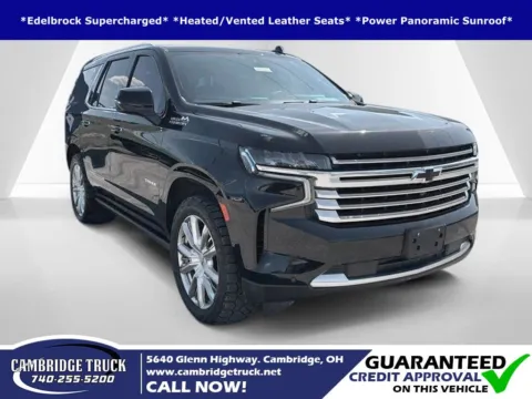 Black 2021 Chevrolet Tahoe High Country for sale in Cambridge, OH