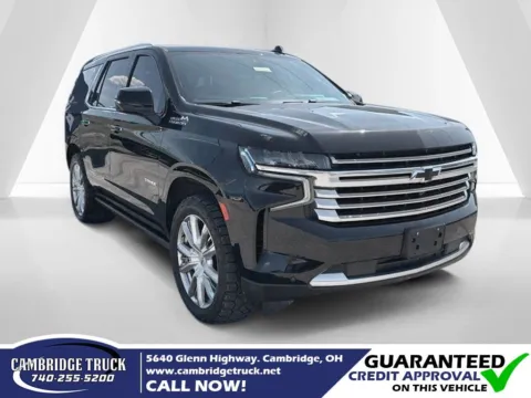 Black 2021 Chevrolet Tahoe High Country for sale in Cambridge, OH