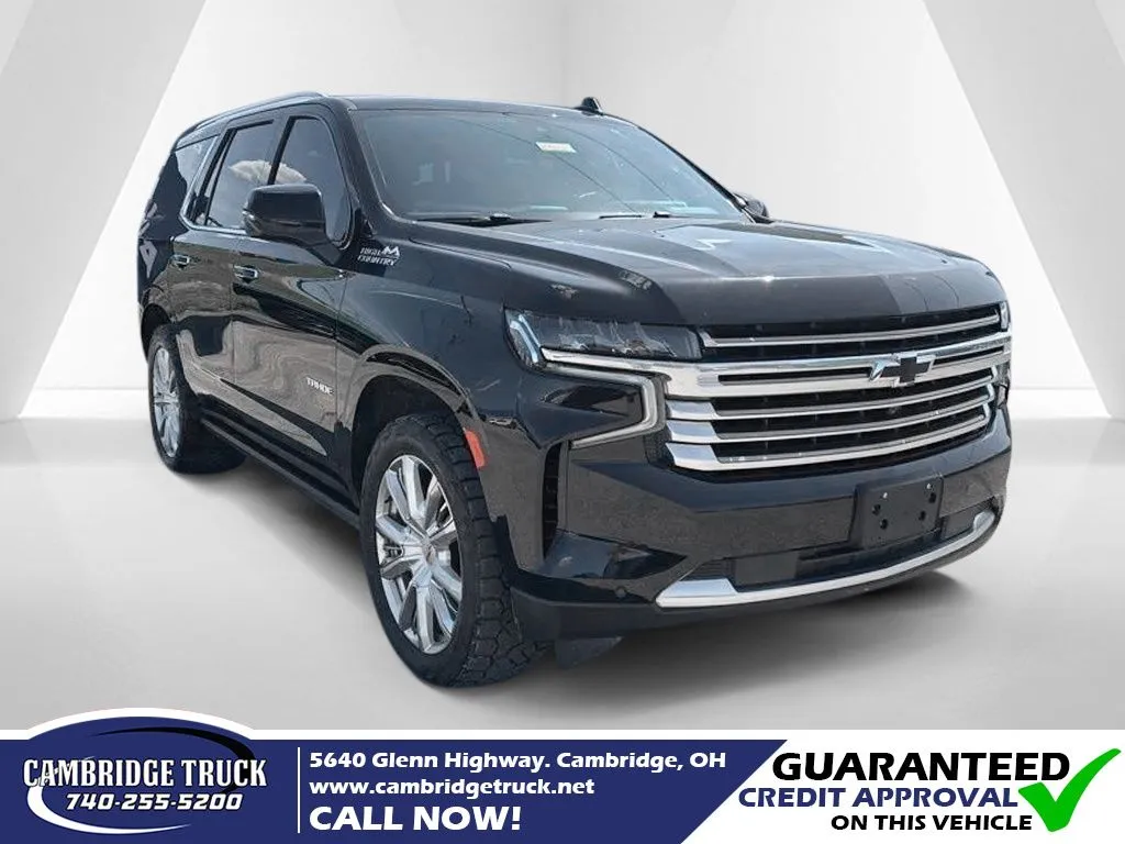 Black 2021 Chevrolet Tahoe High Country for sale in Cambridge, OH