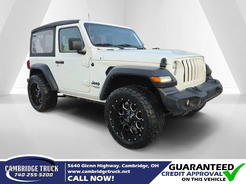 White 2021 Jeep Wrangler Sport for sale in Cambridge, OH