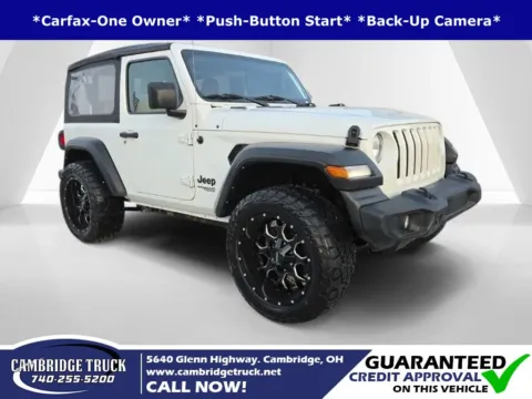White 2021 Jeep Wrangler Sport for sale in Cambridge, OH
