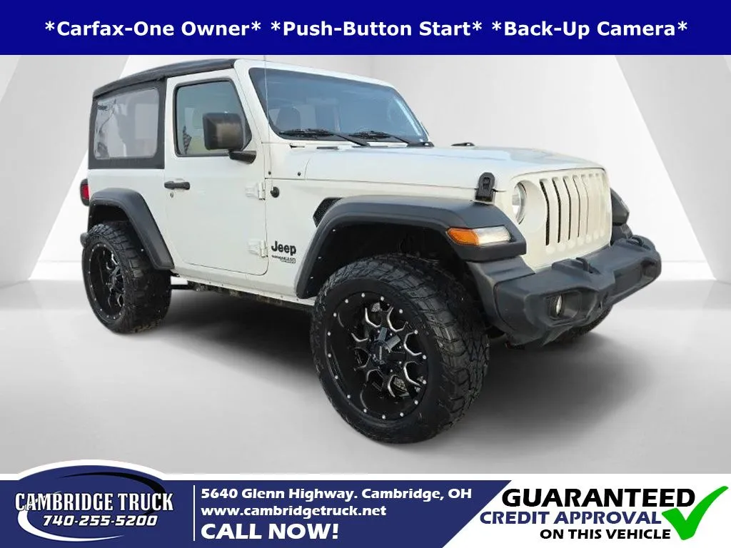 White 2021 Jeep Wrangler Sport for sale in Cambridge, OH