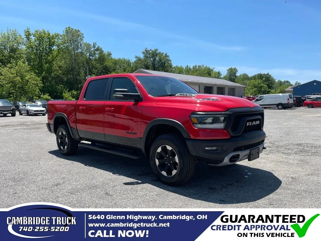 Red 2020 Ram 1500 Rebel for sale in Cambridge, OH