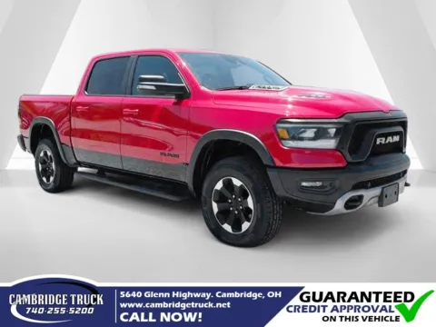 Red 2020 Ram 1500 Rebel for sale in Cambridge, OH