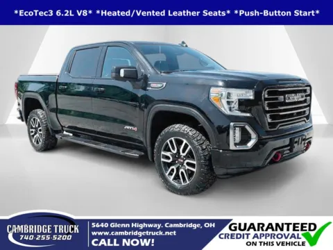 Black 2019 GMC Sierra 1500 AT4 for sale in Cambridge, OH