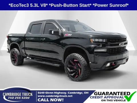 Black 2021 Chevrolet Silverado 1500 LT Trail Boss for sale in Cambridge, OH
