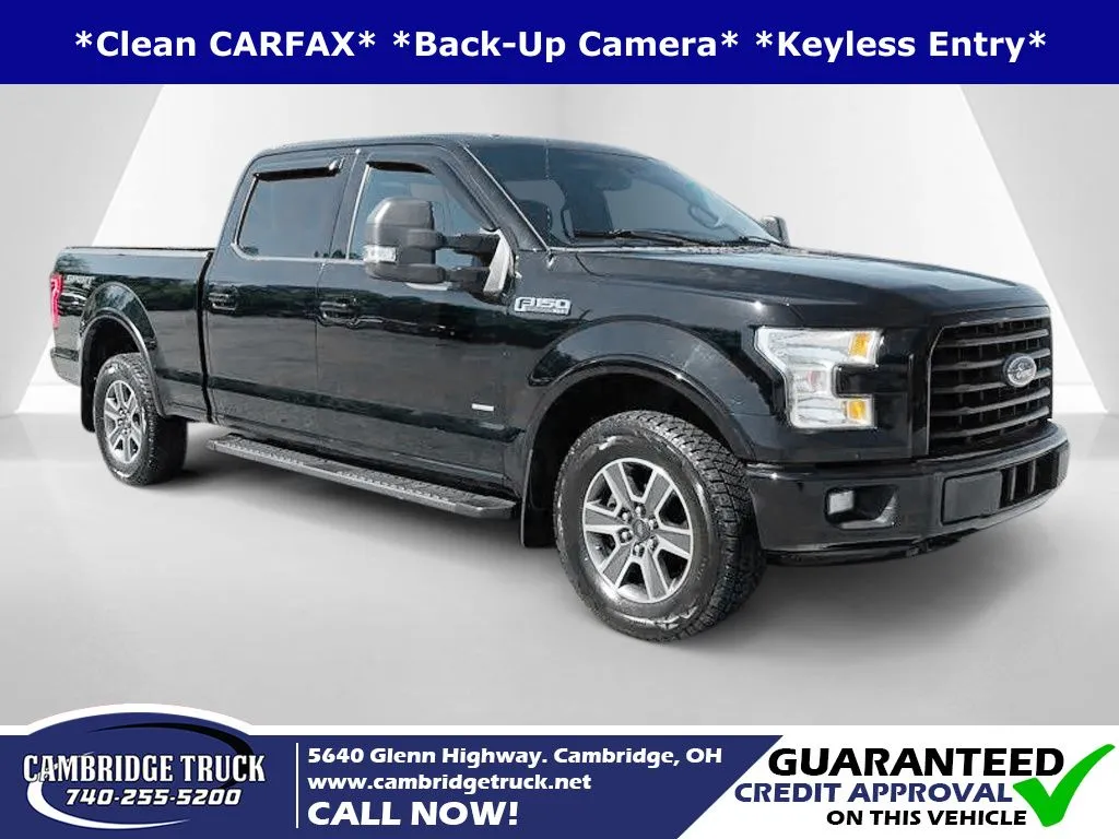 Black 2017 Ford F-150 XLT for sale in Cambridge, OH