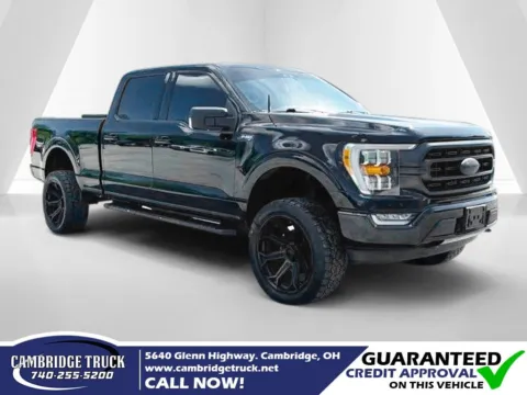 Black 2021 Ford F-150 XLT for sale in Cambridge, OH