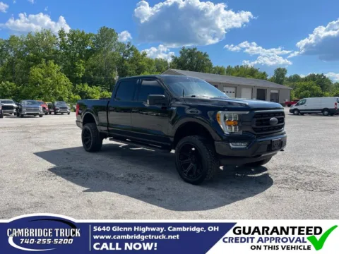 Black 2021 Ford F-150 XLT for sale in Cambridge, OH