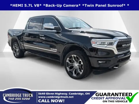 Black 2022 Ram 1500 Limited for sale in Cambridge, OH