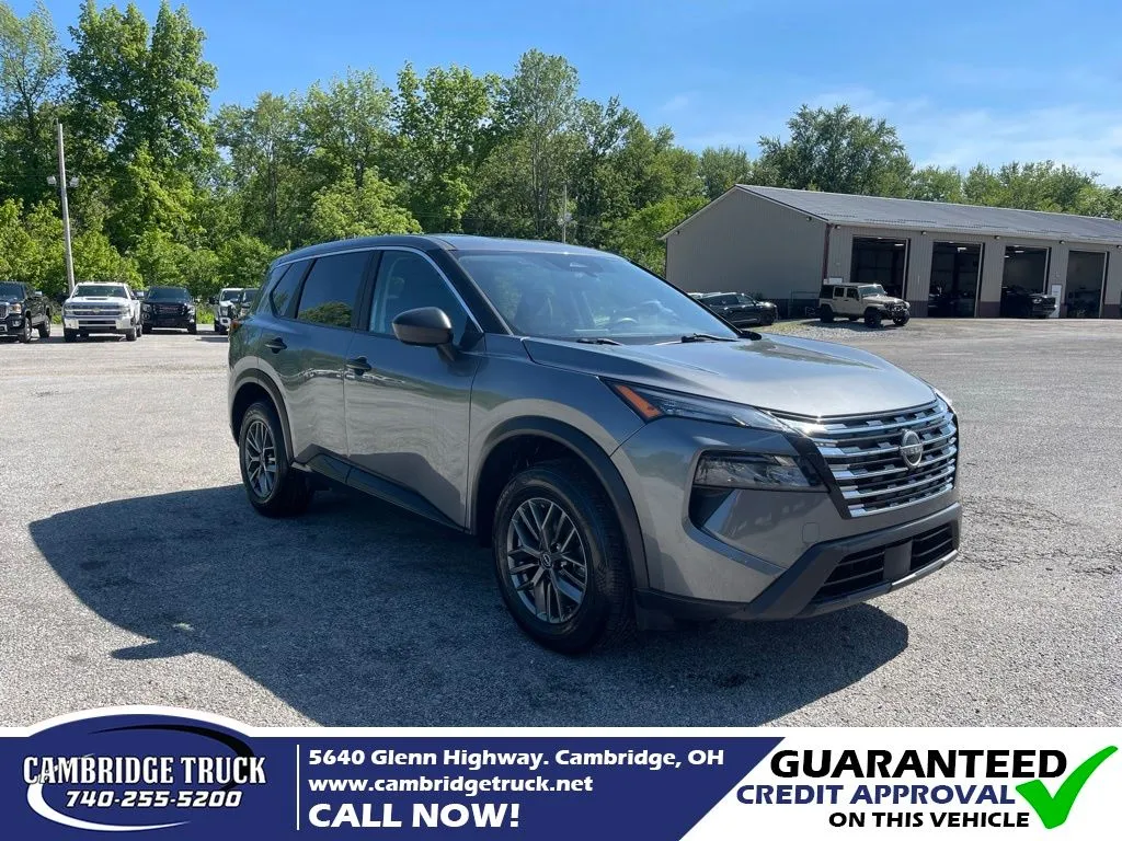 Gray 2024 Nissan Rogue S for sale in Cambridge, OH